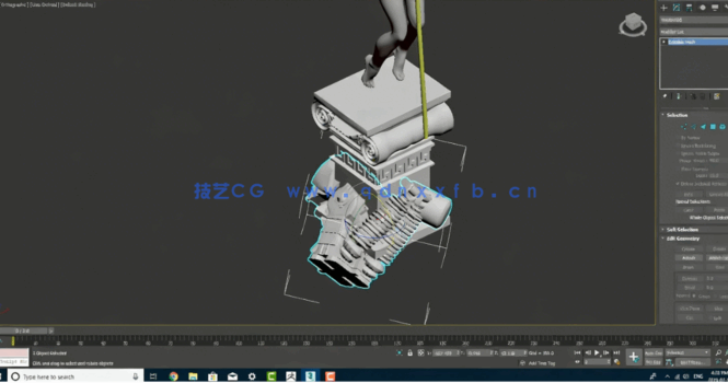 [3dsmax] 美杜莎海妖影视游戏角色制作工作流程视频教程(图1)