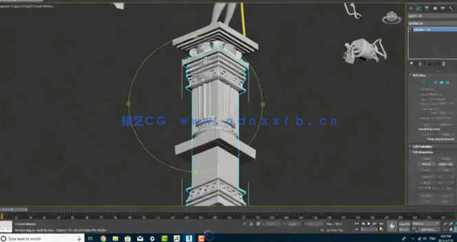 [3dsmax] 美杜莎海妖影视游戏角色制作工作流程视频教程(图4)