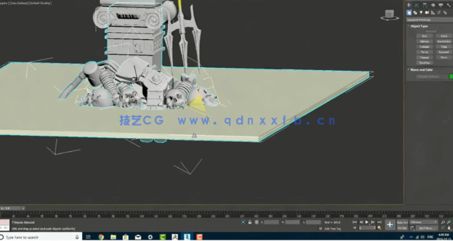 [3dsmax] 美杜莎海妖影视游戏角色制作工作流程视频教程(图5)