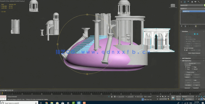 [3dsmax] 美杜莎海妖影视游戏角色制作工作流程视频教程(图6)