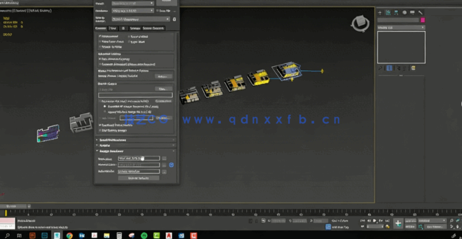[3dsmax] 3dsmax咖啡厅餐厅室内建筑设计视频教程(图1)