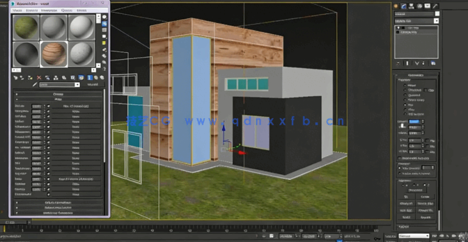 [3dsmax] 3dsmax建筑景观建模与渲染技术训练视频教程(图5)