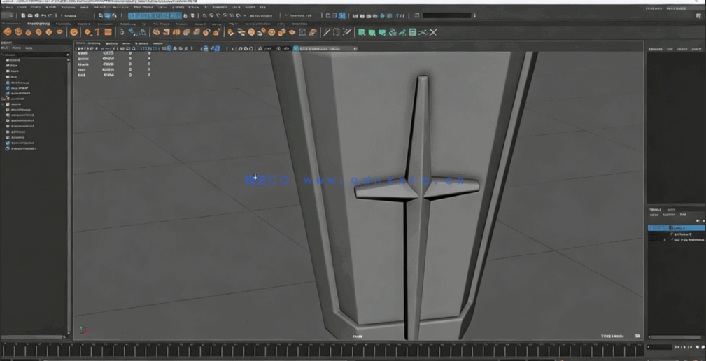 Maya高达机器人建模完整制作流程视频教程(图3)