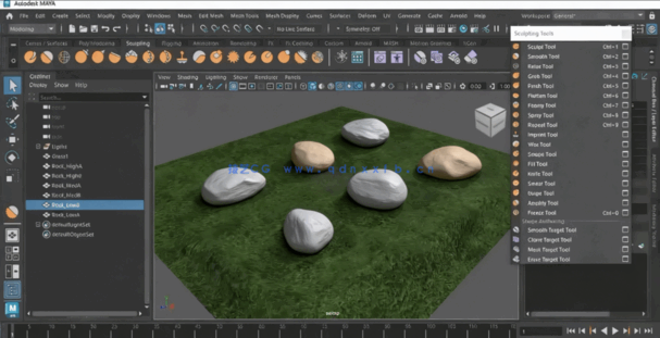 Maya 2025全面核心技术训练视频教程(图8)