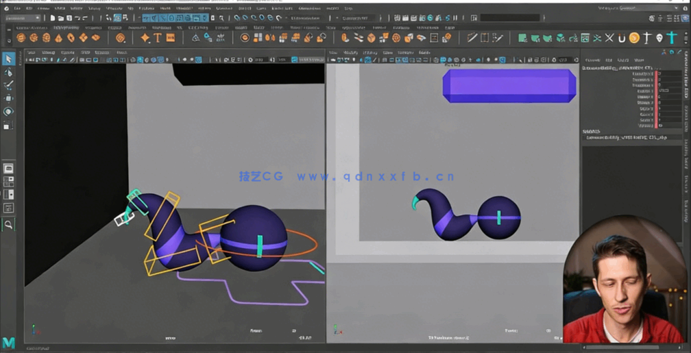 Maya动画核心技术原理入门指南视频教程第二季(图4) Maya动画核心技术原理入门指南视频教程第二季(图4)