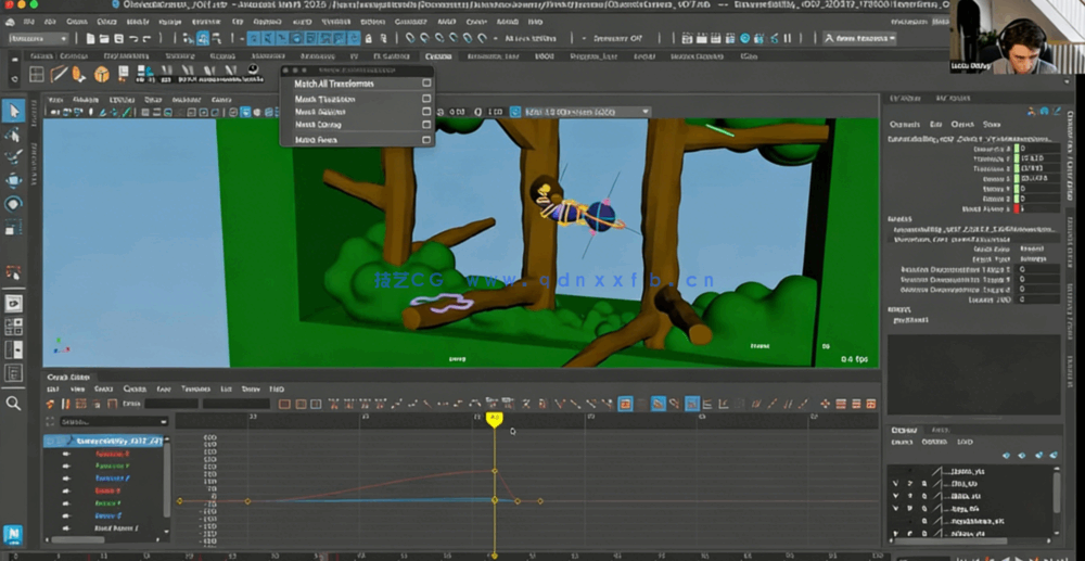 Maya动画核心技术原理入门指南视频教程第二季(图7) Maya动画核心技术原理入门指南视频教程第二季(图7)