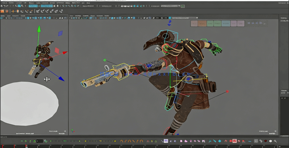 Maya英雄联盟3A级游戏动画制作视频教程(图3)