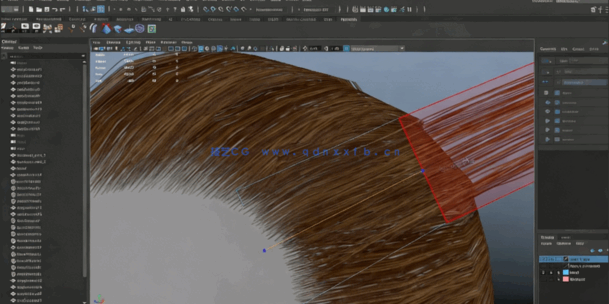  Maya与UE逼真人物头发制作工作流程视频教程(图3)
