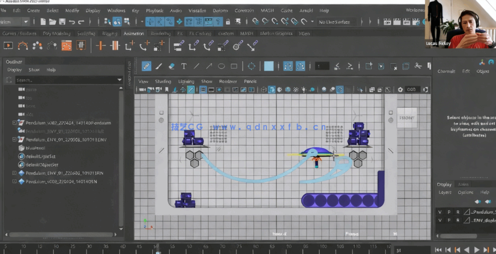 Maya动画核心技术原理入门指南视频教程第一季(图2) Maya动画核心技术原理入门指南视频教程第一季(图2)
