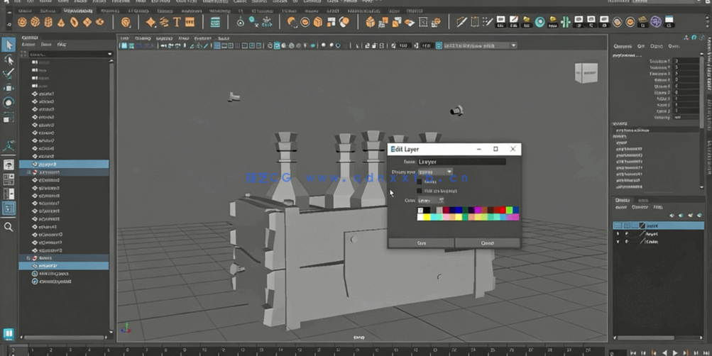 Maya游戏木箱模型资产制作视频教程(图4)