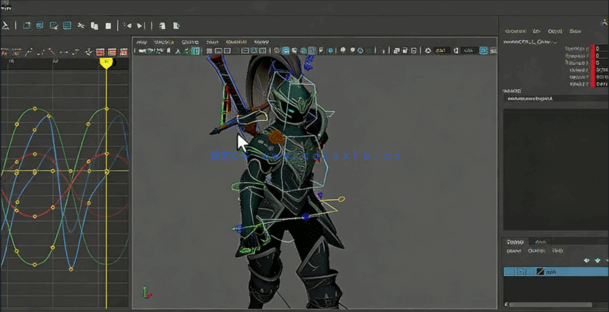 Maya游戏角色动画基础核心技术训练视频教程(图3)