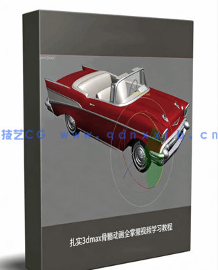 扎实3dmax骨骼动画全掌握视频学习教程(图1)