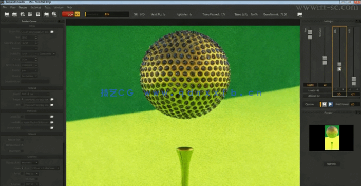 3dsmax高尔夫产品可视化实例训练视频教程(图4)