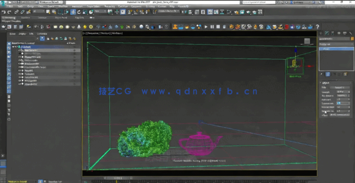 PhoenixFD火烟雾流体模拟3DsMax插件使用技术视频教程(图4) PhoenixFD火烟雾流体模拟3DsMax插件使用技术视频教程(图4)