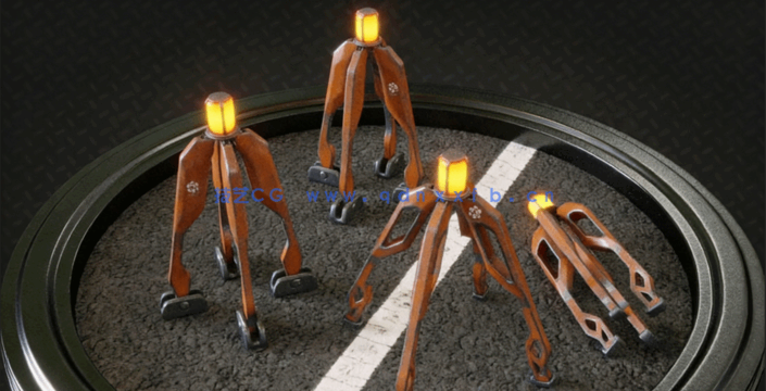 3dsmax与Plasticity科幻游戏道具资产制作视频教程(图4)