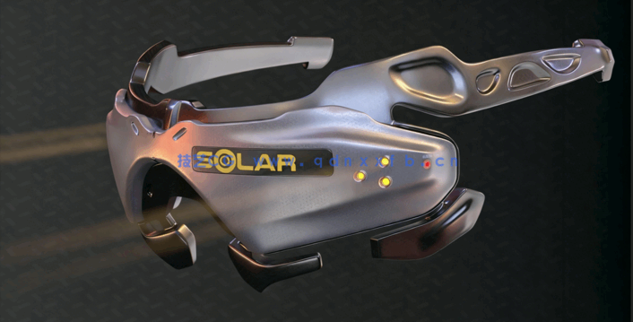 3dsmax与Plasticity科幻游戏道具资产制作视频教程(图2)