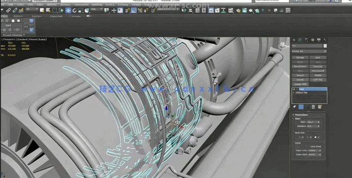 3dsmax高精度游戏道具制作视频教程第一季 (图3)