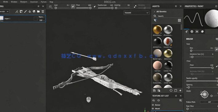 [3dsmax] 中世纪弩建模与纹理制作完整流程视频教程(图4)