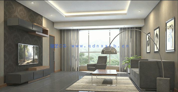 3dsmax室内建筑场景可视化技术视频教程 Udemy 3D(图4)