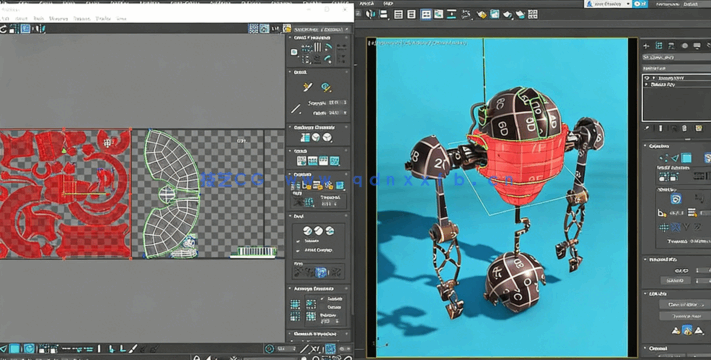 3dsmax中UVW贴图映射技术训练视频教程(图4)