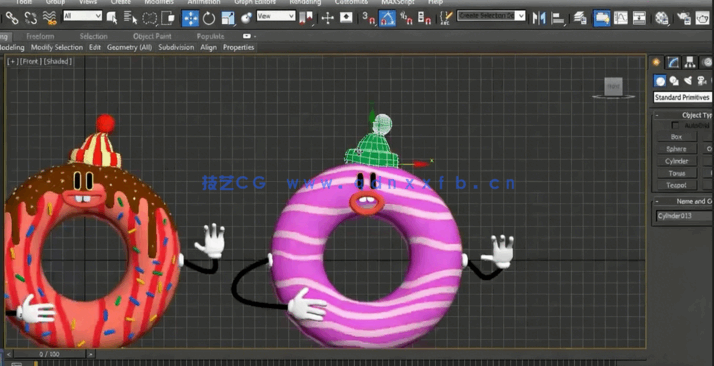 3D卡通角色从概念建模数字雕刻到插画制作视频教程(图3) 3D卡通角色从概念建模数字雕刻到插画制作视频教程(图3)