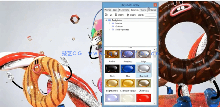 3D卡通角色从概念建模数字雕刻到插画制作视频教程(图4) 3D卡通角色从概念建模数字雕刻到插画制作视频教程(图4)