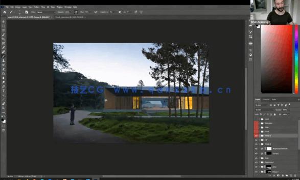 BrickVisua出品3dsmax与PS建筑可视化后期制作大师班视频教程(图2)