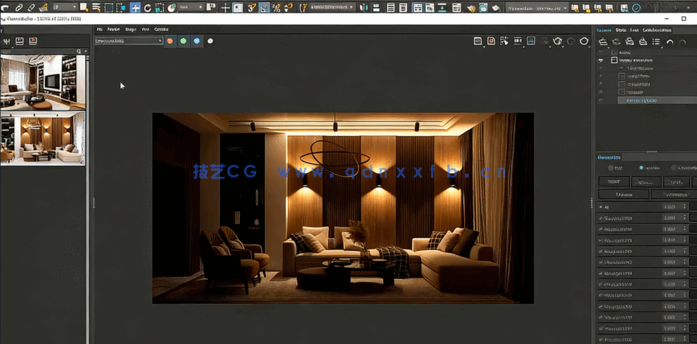 3dsmax与Vray真实室内设计环境制作全流程视频教程(图3) 3dsmax与Vray真实室内设计环境制作全流程视频教程(图3)