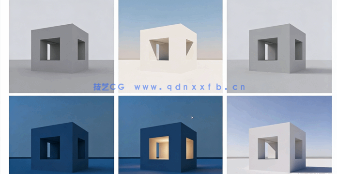 3dsMax与Corona 9逼真建筑外部场景照明技术视频教程(图2)