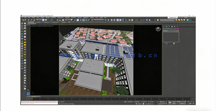 3dsMax与Corona 9逼真建筑外部场景照明技术视频教程(图4)