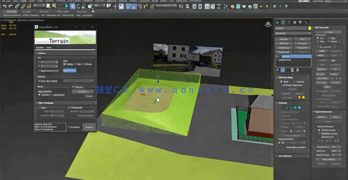 3dsmax建筑景观3D建模综合训练视频教程(图5)