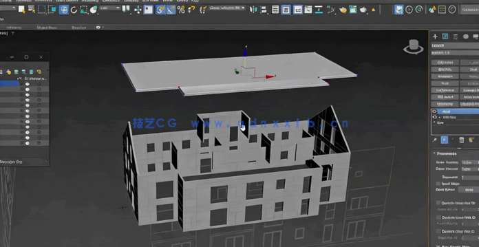 3dsmax建筑景观3D建模综合训练视频教程(图6)