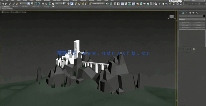 3dsmax顽皮狗大师教你构建风格化游戏环境场景完整制作工作流程视频教程(图4) 3dsmax顽皮狗大师教你构建风格化游戏环境场景完整制作工作流程视频教程(图4)