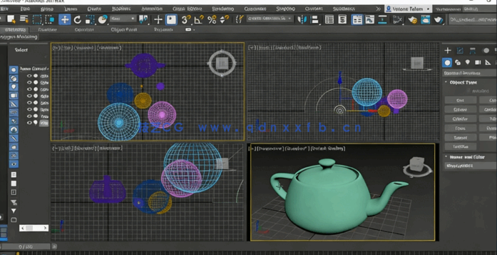 3dsMax和V-Ray逼真ArchViz建筑材料细节制作视频教(图2)