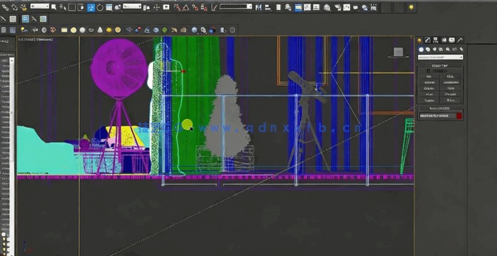 3dsmax三维室内场景人物添加制作视频教程(图4)