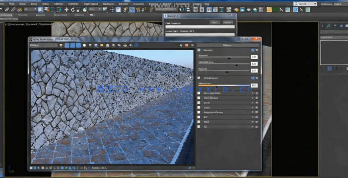 [3dsmax] 3dsmax与Vray无缝纹理实例制作训练视频教程(图5)