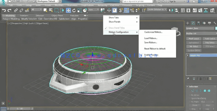 [3dsmax] 3dsmax建模工具基础训练视频教程(图2)