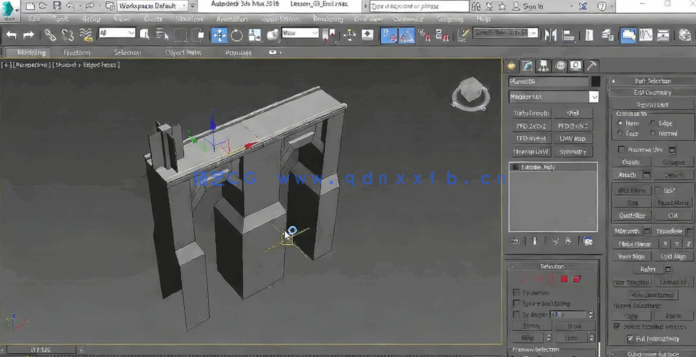 3dsmax游戏环境建模基础训练视频教程(图3)