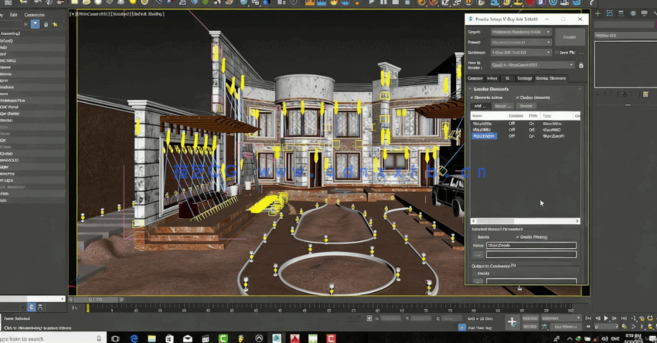 [3dsmax] 3dsmax与Vray阿拉伯风格建筑风格景观大师级视频教程(图5)