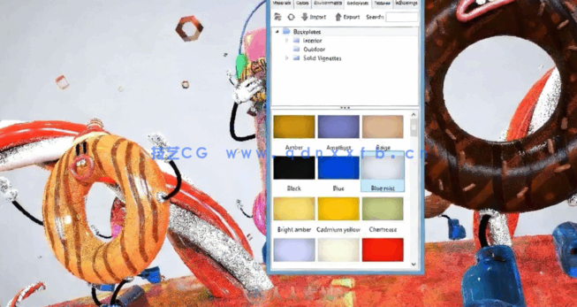 3D卡通角色从概念建模数字雕刻到插画制作视频教程(图3)