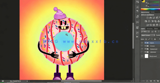 3D卡通角色从概念建模数字雕刻到插画制作视频教程(图5)