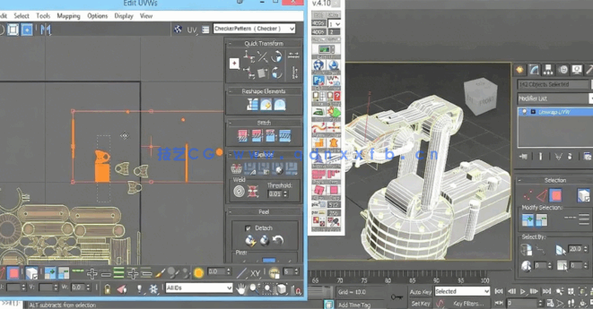 [3dsmax] 3dsmax机械建模实例训练视频教程第二季 3DMOTIVE(图5)