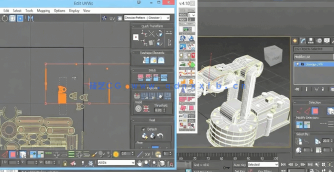 [3dsmax] 3dsmax机械建模实例训练视频教程第三季 3DMOTIVE(图1)