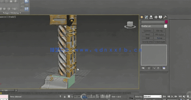 [3dsmax] 3dsmax高级游戏场景建模实例制作视频教程(图3)