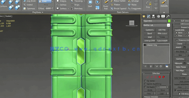 [3dsmax] 3dsmax高级游戏场景建模实例制作视频教程(图5)