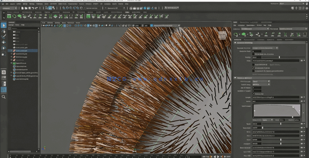  Maya中Xgen逼真人物角色面部与发型制作视频教程(图5)