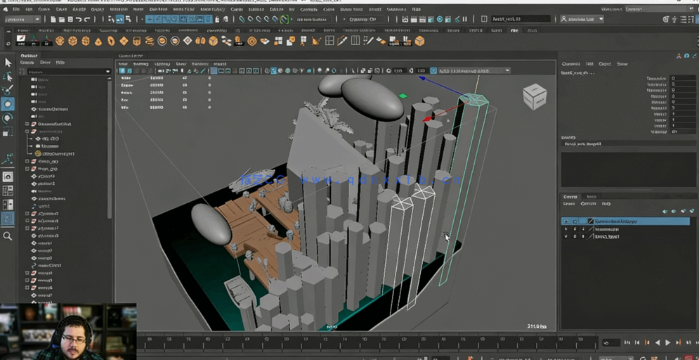 Maya建模与动画制作流程核心技术训练视频教程(图5)