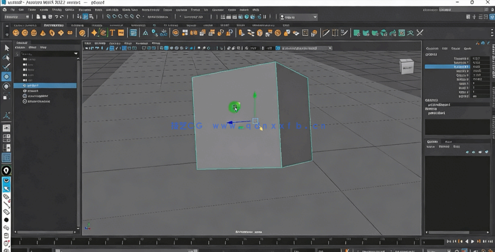 Maya 3D建模初学者入门实例训练视频教程 (图1)