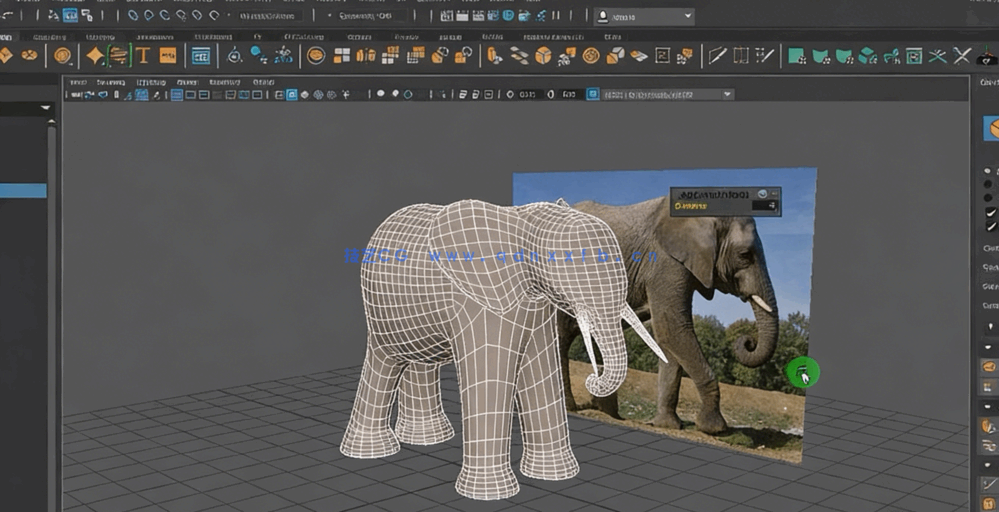 Maya 3D建模初学者入门实例训练视频教程 (图4)