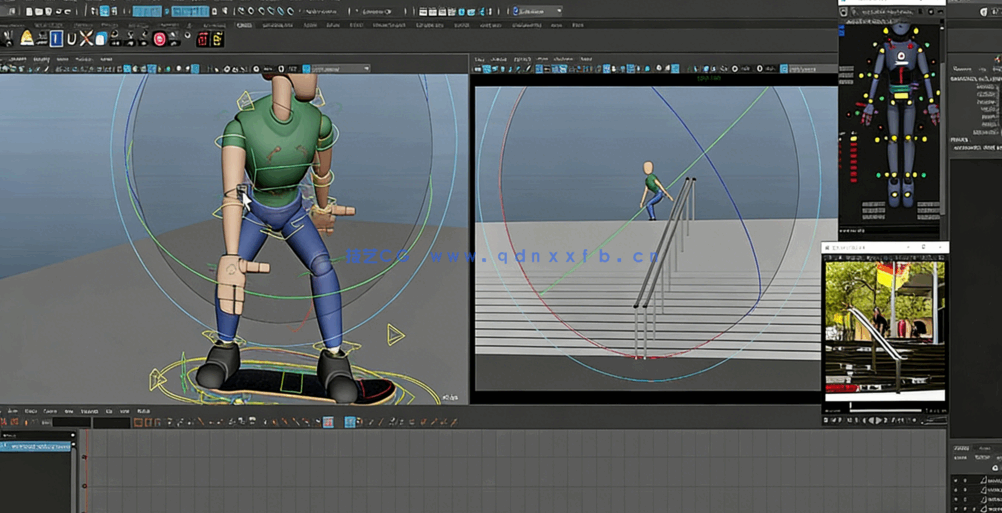 梦工厂大神Maya人体力学动画制作大师级视频教程(图2)